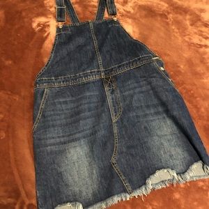 Maternity overall dress from Pink Blush